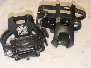 MKS Sylvan Track All Black 限定品 & Mash Toe clips Black & MKS FIT-α SPORTS 2-BUCKLE