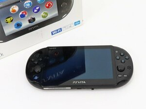 ○【SONY ソニー】PS Vita Wi-Fiモデル + メモリーカード8GB PCH-2000 ブラック