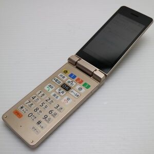 美品 SOFTBANK かんたん携帯10 かんたん携帯10 ゴールド スマホ 本体 白ロム 中古 あすつく 土日祝発送OK