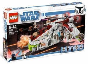 レゴ LEGO ☆ スターウォーズ Star Wars ☆ 7676 リパブリック アタック ガンシップ Republic Attack Gunship ☆ 新品 ☆ 2008年製品・絶版