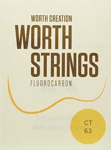 【中古】 【Worth Strings】 CT クリア フロロカーボン弦 セット テナーウクレレ用