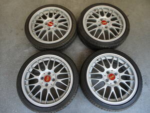 BBS RG517 16×5.5J+45 　ダンロップデジタイヤ　165/45R16　74V　転がし用タイヤ ４本セット 軽自動車サイズ