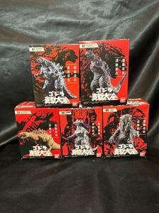 BANDAI ゴジラ 真撃大全 コンプリート ソフビ 食玩 バンダイ godzilla