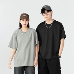 tシャツ メンズ 半袖 大きいサイズ 無地 おしゃれ ゆったり 夏服 メンズ tシャツ 涼しい ゆったり かっこいい ビッグシルエットストリート オシャレ 韓国風ファッション カジュアル トップス 柔