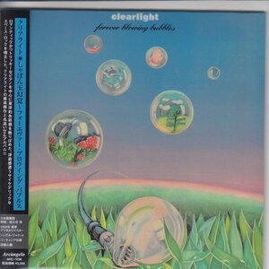 紙ジャケ CLEARLIGHT / FOREVER BLOWING BUBBLES（国内盤CD）