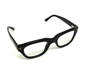 1円 ■美品■ TOM FORD トムフォード TF5178 001 50□21 145 メガネ めがね 眼鏡 レディース メンズ ブラック系 FJ3770