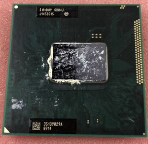 【中古パーツ】複数購入可 CPU Intel Core i3-2330M 2.2GHz SR04J Socket G2(rPGA988B) 2コア4スレッド動作品 ノートパソコン用