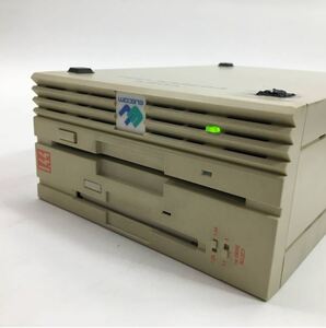 【希少、JUNK】ELECOM/エレコム FDD-535M14 PC-9801用3.5&5インチFDドライブ 外付け フロッピーディスクドライブ 通電のみ確認 現状品