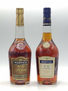 【同梱不可】マーテル VS 700ml 40% 2本セット 未開栓 古酒 MARTELL V000864