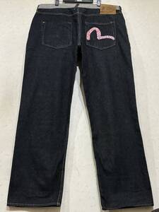 EVISU PARIS エヴィス パリス 1459 リバーシブル デニムパンツ 大きいサイズ 40 　　　　　　　　　 BJBE.A