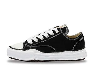 Maison Mihara Yasuhiro Peterson Original Sole Canvas Low Sneaker "Black" 22.5cm A01FW702