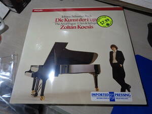 未開封/ゾルターン・コチシュ,ZOLTAN KOCSIS/BACH:DIE KUNST DER FUGE BWV 1080(NETHERLANDS/PHILIPS:412 729-1 STILL-SEALED/NEW!!! 2LP