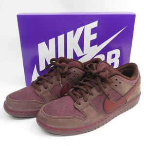 153s NIKE ナイキ SB DUNK LOW PRM ダンク ロー プレミアム FN0619-600 US10.5 28.5cm 箱有 ※中古美品