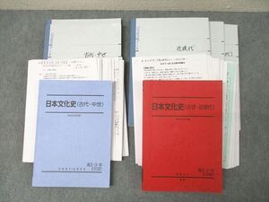 XE25-109 駿台 高2・3 日本文化史 古代・中世/近世・近現代 テキストセット 2021 計2冊 白木宏明 ☆ 00L0D