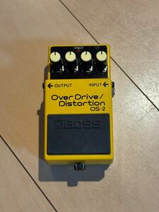 BOSS　ボス　OS-2　　OverDrive/Distortion 　　オーバードライブ/ディストーション　　　ジャンク品