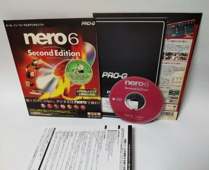 【同梱OK】 nero 6 Second Edition ■ DVD コピー / 動画編集 / フォトレタッチ / サウンド編集 など