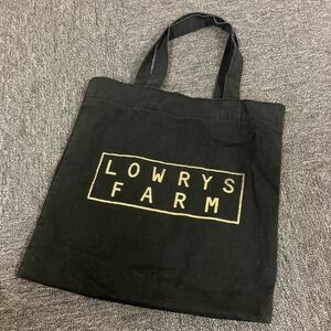 即決 LOWRYS FARM ローリーズファーム トートバッグ ブラック