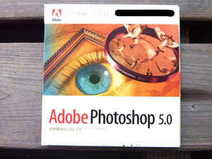 正規品 Adobe Photoshop 5.0 日本語版 CD-ROM Mac版 シリアル番号付き macintosh アドビ フォトショップ