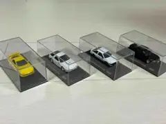 京商　KYOSHO　イニシャルD頭文字D　ダイキャスト　4台セット1/64