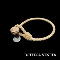 BOTTEGA VENETA ブレスレット レザー 925 ベージュ