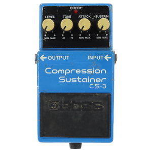 【中古】コンプレッサー エフェクター BOSS CS-3 Compression Sustainer ギターエフェクター