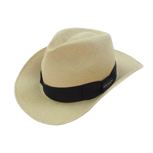 RUDE GALLERY ルードギャラリー 19SS THE HAT BWOY CLUB STRAW HAT ストロー パナマ 中折れ ハット ベージュ系 3【中古】