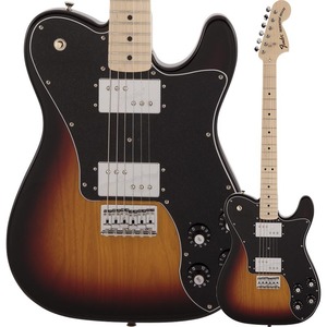 Fender Made in Japan Traditional 70s Telecaster Deluxe, Maple Fingerboard, 3-Color Sunburst【フェンダージャパンテレキャスター】