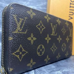 1円■美品■ ルイヴィトン LOUIS VUITTON 長財布 ジッピーウォレット ジッピーキャンバス モノグラム メンズ レディース レザー MI3115 