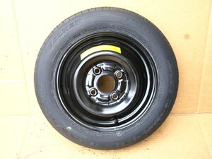 ◇ DBA-HG21S セルボ HG21S HG21 純正 スズキ スペアタイヤ テンパータイヤ T105/90D12 80M FALKEN FK-090 純正スペアタイヤ ◇231120