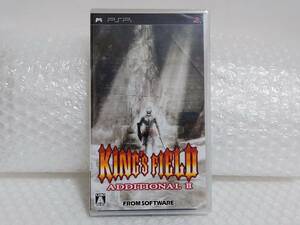 未開封+廃盤品+難あり　FROM SOFTWARE　PSP　KING