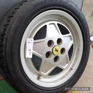 ★★フェラーリ Ferrari モンディアルt 純正16インチ ホイール スピードライン タイヤ付き1本のみ ミシュラン Pilot Sport 205/55R16