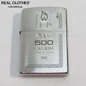 ZIPPO/ジッポー 500 MILLION/5億個達成記念/JUNE 5/2012年製 /UPK