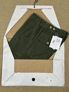 24AW VISVIM BENNING PANTS COLOR:GREEN SIZE:1