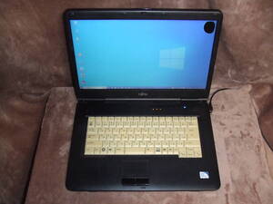 ◆ 富士通 LIFEBOOK A540/A 　Windos10(認証済)　Nicrosoft Office 2007 （参考）インストール済み 　ジャンク 