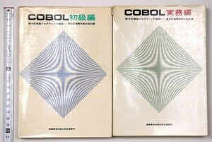 COBOL 初級編 実務編 電子計算機プログラミング講座 2冊セット 産業能率大学 - 管: IL91