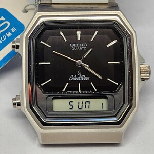 デッドストック　SEIKO　セイコー　腕時計　H449-502A　ハイブリッド　シルバーウェーブ　SILVER WAVE　1982年　昭和57年