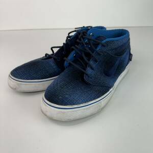 NIKE ナイキ stefanJanoski オンブレチェック　ハイカットスニーカー　スニーカー　25.5