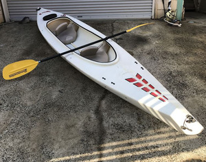 C2789YO 値下げ！二人乗り カヤック Q-KAYAKS SPRITE2 【直接引取り限定：神奈川県横浜市】スポーツ用品