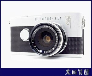 24)質屋出品☆【ジャンク品/返品不可】OLYMPUS/PEN-F/E.Zuiko Auto-W 1:4 f=25mm ☆1円～売り切り