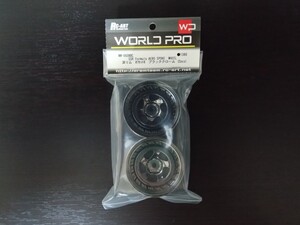 WW-0608BC WORLDPRO SSR Formula AERO SPOKE WHEEL オフセット8（深リム）ブラッククローム (2pcs) RC ラジコン ホイール