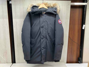 CANADA GOOSE JASPER PARKA 3438JM カナダグース ジャスパー パーカー M メンズダウンジャケット NAVY ファー脱着可能 袖口少々スレあり