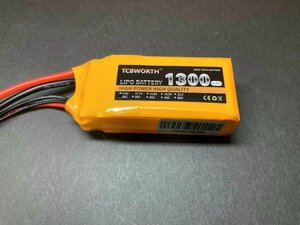 新品◆ TCB 1300mAh 3セル 11.1V 25C-50C リポ バッテリー XT60