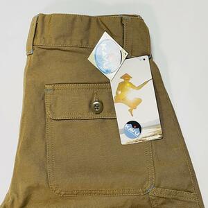 デッドストック 生産終了 廃盤モデル KAVU カブー ベイカーパンツ Baker Pants 7oz VINTAGE ヴィンテージパンツ カーキ 90年代後期 日本製