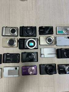 デジタルカメラ SONY WX500 WX5 NEX-7 W170 HX5 RX100 T30 W270 HX9V WX220 RX100 18台まとめて売る