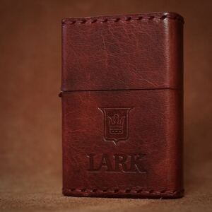 【 特別出品 】1円スタート 新品未使用 2018年 LARK Vintage Leather Zippo ラーク ヴィンテージ レザージッポー 限定品 本革製