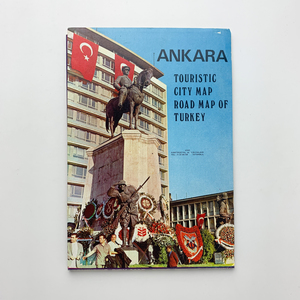 ANKARA Touristic City Map, Road Map of TURKEY　1:20,000　＜ゆうメール＞