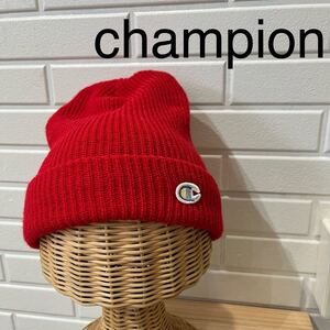 champion チャンピオン ニット帽 キャップ 帽子 ビーニー ワッチ ワンポイント アクリル オールシーズン カジュアル ストリート 玉mc2725