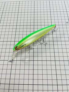 レイダウンミノーMID110SP BR-139グリーンバックイエローゴールド ノリーズ LAYDOWN MINNOW MID 110SP NORIES サスペンド ジャークベイト 