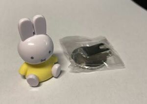 Go)ゴルフ用マーカー マグネットタイプ 座りタイプ ミッフィー/miffy パステル黄色/パステルイエロー/pastel-yellow