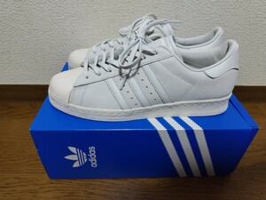 【30.0】未使用品 adidas Originals SUPERSTAR 82 CRYSTAL WHITE スーパースター82 クリスタルホワイト アディダスオリジナルス 白